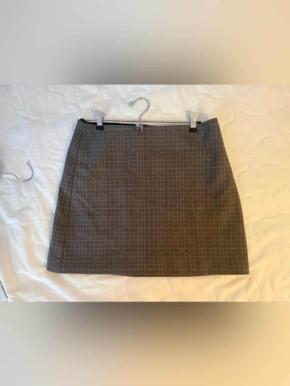 Wilfred Brown Plaid Mini Skirt Size 10